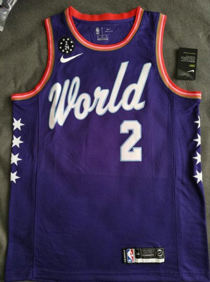 2 Gilgeous-Alexander 2020 Rising star World Team jersey